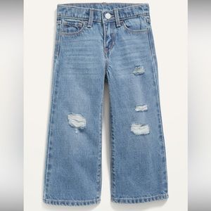 12/18 wide leg old navy jeans